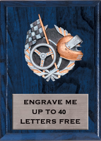 6"x8" Racing Millennium Plaque [PMC68-RC]
