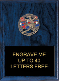 8"x10" Cheer Dimensional Color Plaque [PEM8-CH]