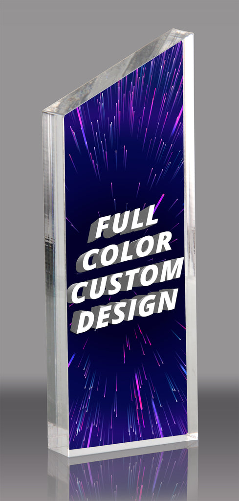 Acrylic Full Color Peak - 6.25 inch [APEAK-6-FC-Q]