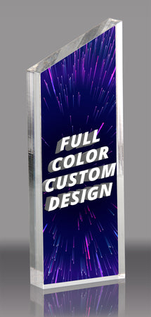 Acrylic Full Color Peak - 6.25 inch [APEAK-6-FC-Q]