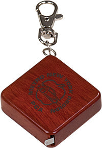Wooden Key Chain Tape Measure- Rosewood [TPMSR511R]