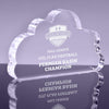 1 inch Thick Acrylic Cloud Award - 7.5 inch [ACLD7-Q]