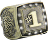 Championship Ring with Activity Insert- #1 Gold [RGSJ-G-12ST-1]