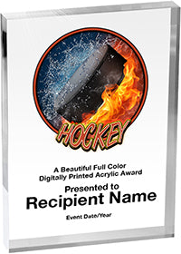 Hockey Vibrix Acrylic Award [A57BV-HK]