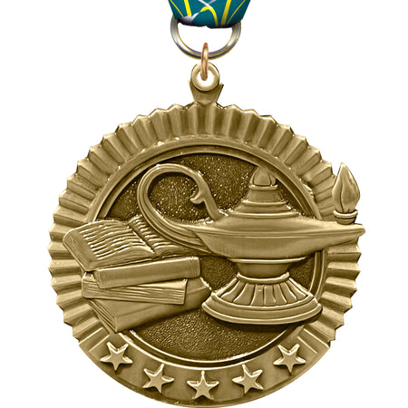 2.75" Knowledge 5 Star Medal [MP36-KN]