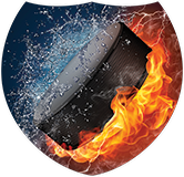 Hockey Fire & Water Shield Insert [SH-3710]