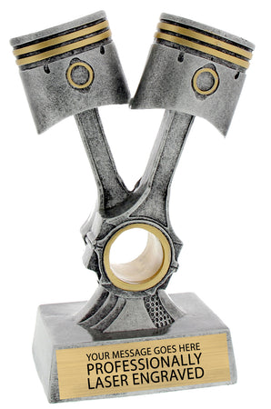 Resin Piston Racing Trophy - 8.5 inch [RPPSTN-8]
