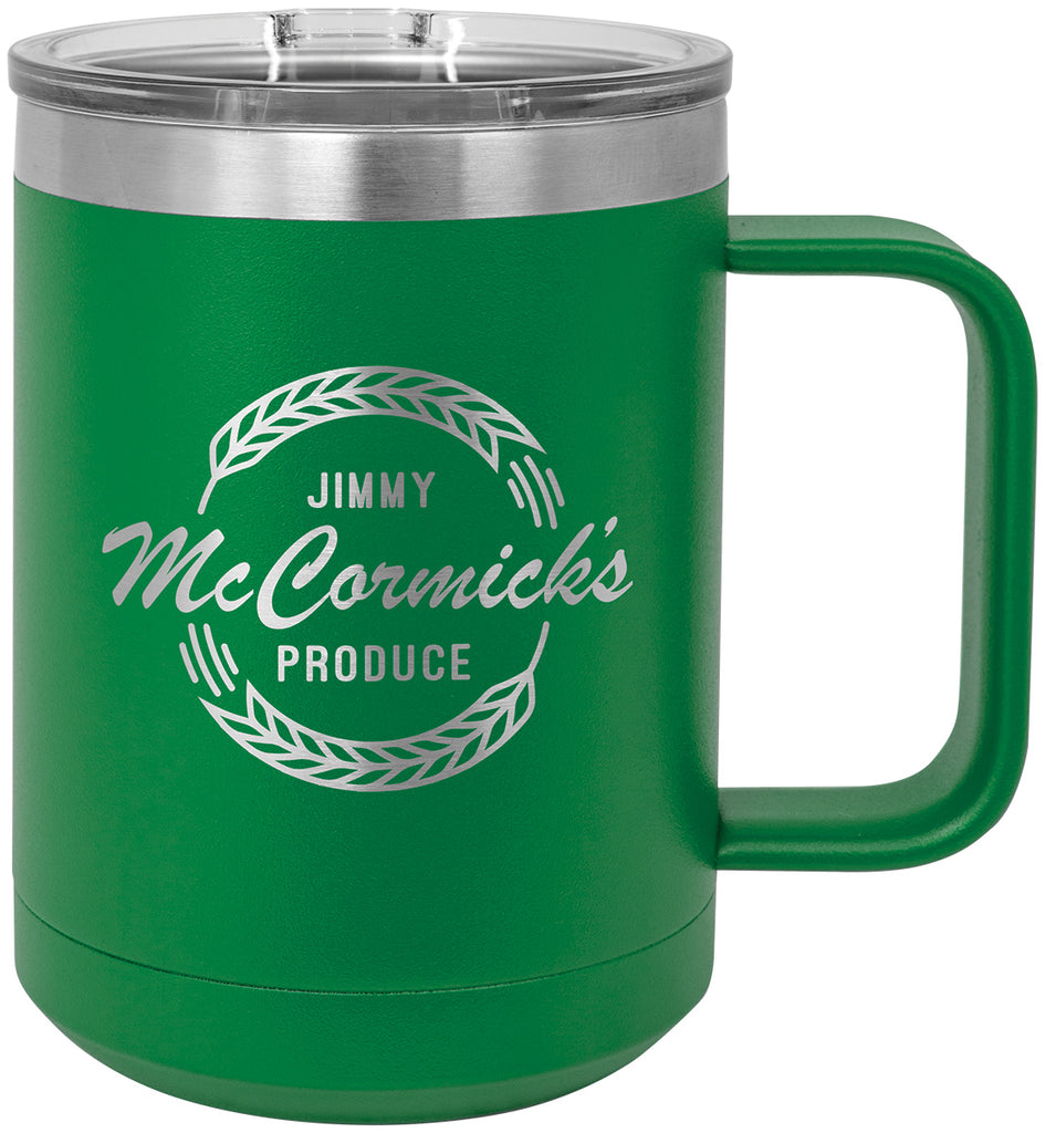 Polar Camel 15oz Handled Coffee Mug - Green [DJPC10-15]
