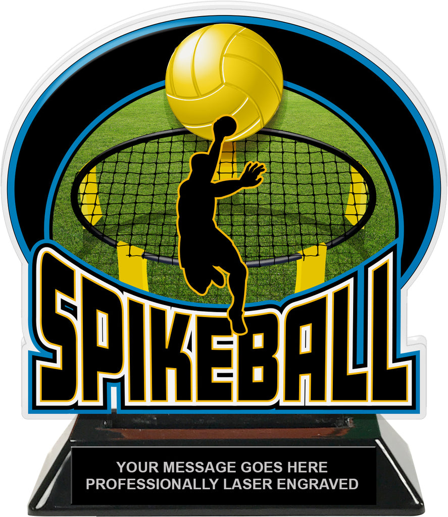 Spikeball Colorix-T Acrylic Trophy - 6.25 inch [TACR6-SPKBL-Q]