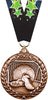 Soccer Dimensional Medal- Bronze [MSW2-SC-B]