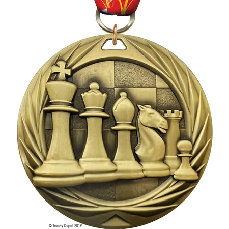 Chess 1.75 inch Exclusive Blade Medal [MBD1-CS]