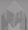 Diamond Fortress Crystal Award - 7.125 inch [CFDIAPL-7-X]