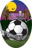 Halloween- Soccer Oval Insert [OV-2032]
