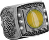 Finalist Championship Ring with Activity Insert- Softball Silver [RGSJ-S-FIN-SB]