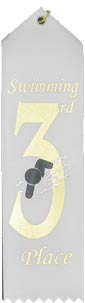 Swimming 3rd Place Event Ribbon [R8SER-SW-3RD]