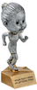Track Bobblehead Jr. Resin Trophy - Female [BHJR-TKF]