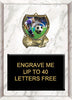 Soccer Sport Shield Plaque [PSHLD79-SC-7-x-9]