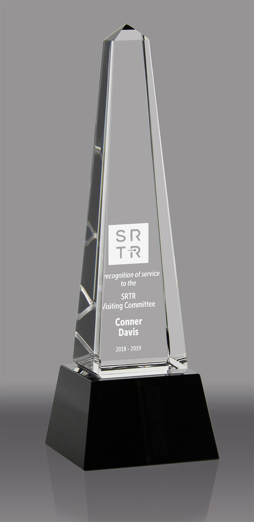 Empire Monolith Crystal Award - 10 inch [CF30-10-X]