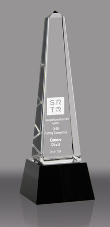 Empire Monolith Crystal Award - 10 inch [CF30-10-X]