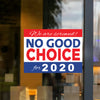 We're Screwed - No Good Choice Flag Vinyl Sticker - 6 x 4.5 inch [STK-POL-SCREW]
