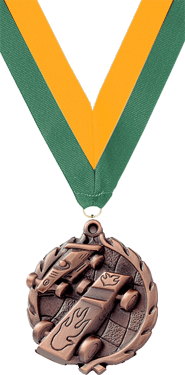 Pinewood Derby Medal- Bronze [MP18-PNWD-B]