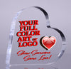 Acrylic Full Color Heart Award- 3.5 inch [A75HRT-3-FC-Q]