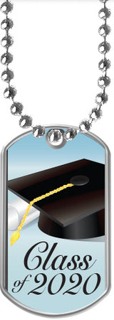 Graduation Color Dog Tags [DTLAM2-GRAD]