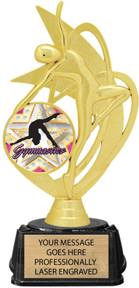 Dance Color Insert Trophy on Synthetic Regal Base [TRGi-J79]