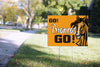 Horse Mascot Yard Sign - 18 x 12 inch [YS1812-MSCT-HS]
