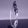 Optical Crystal Diamond on Black Base - 8.5 inch [CAW8BLK-X]