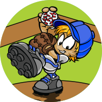 Baseball Pee Wee/ Kids Insert [TD-3261]