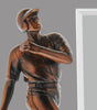 Baseball Bronze Resin with Engravable Jade Crystal [RMBS08]
