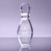 1 inch Thick Bowling Pin Acrylic Award - 10 inch [ATBWL10-Q]
