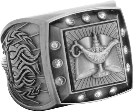 Championship Ring with Activity Insert- Scholar Silver [RGSJ-S-12ST-KN]