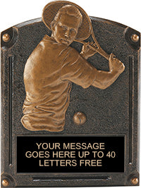 Tennis Male Legends of Fame Resin Trophy [RLOF86-TNM]