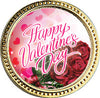 Valentines Day Round Insert Pin [P78RI-VDAY1]