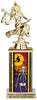 Halloween Skeleton Rectangle Column Trophy [TSQ10STK-SKL]