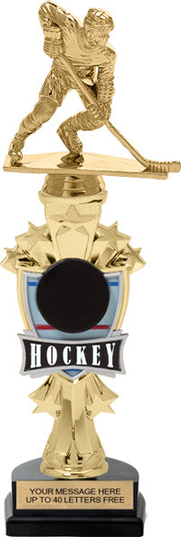Hockey Shooting Star Sport Riser Trophy [TMSSTR14-HK]