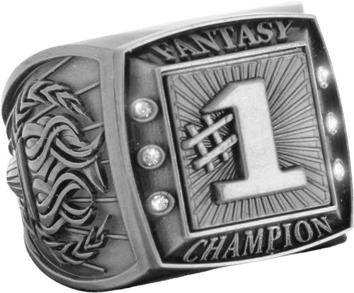 Fantasy Champion Ring with Activity Insert- #1 Silver [RGSJ-S-FANCH-1]