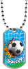 Soccer Dog Tags [DTLAM2-SC]