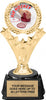 5 Star Wreath Color Insert Trophy on Synthetic Regal Base [TRGi-M499]