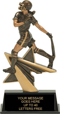 Softball Star Power Resin Trophy - 7" [RSP7-SB]