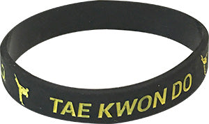 Taekwondo Silicone Wrist Band [BJTB-TKD]