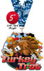Turkey Trot Colorix-M Acrylic Medal [MACR5-TRKTRT-Q]