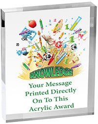 Education Vibrix Acrylic Award [A45BV-KN]