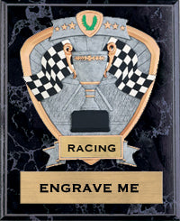 Racing Sport Legend Shield Plaque 9