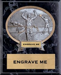 Track Sport Legend Oval Plaque - Male [P10SLO8-TKM]