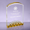 Gold Horizon Acrylic Award - 3.5 x 5 [AJH-GLD-5]
