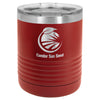 Polar Camel 10 oz. Maroon Vacuum Insulated Tumbler w/ Lid [TVIJ113]
