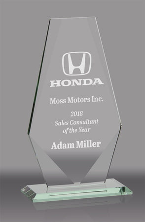 Sail Jade Crystal- 9.625 inch [GJPSAIL9]